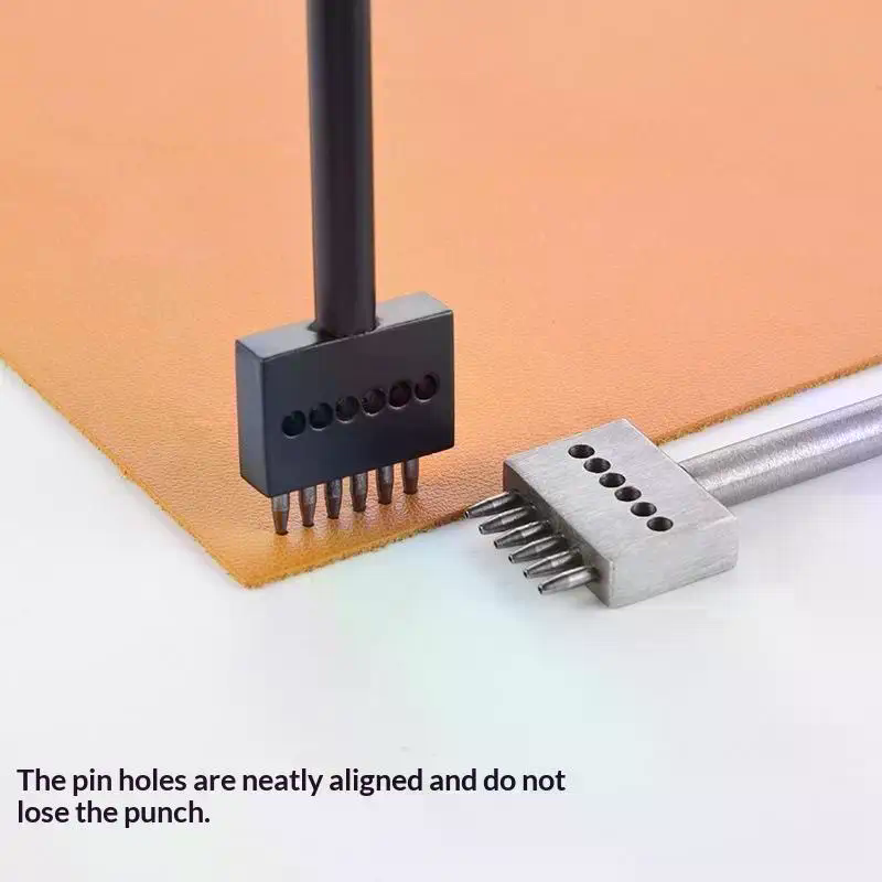 Leather Tooling Kit - 3종 수동 가죽 구멍 펀치 도구