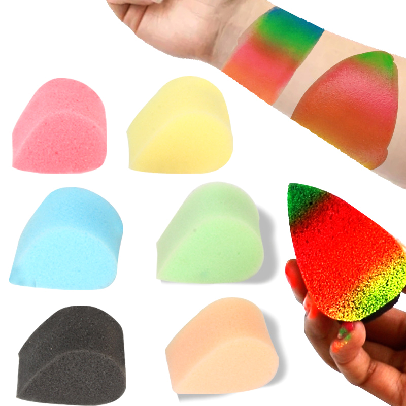 Art Craft For Toddlers - 10PCS 꽃잎 모양 페이스 페인트 스폰지
