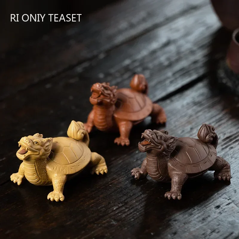 Art Craft Clay - 이싱 자주색 점토 예술 차 장식품