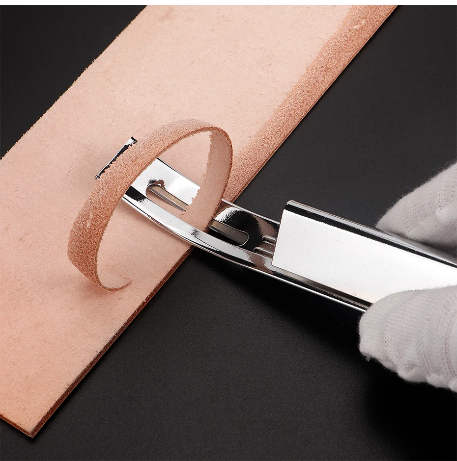 Leather Tooling Kit - 1세트 금속 가죽 안전 베벨러 DIY
