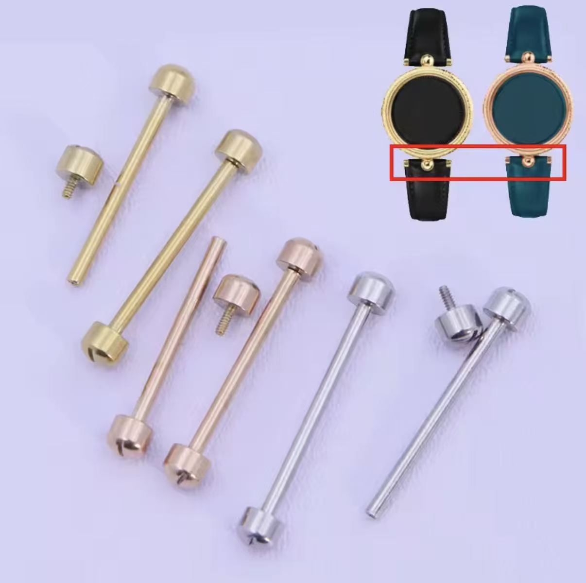 가죽 시계줄용 시계 스크류 튜브 로드 스프링 바, 스크 - Leather Tooling Kit 리뷰 및 가격
