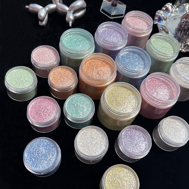 인어 다이아몬드 글리터 마이카 파우더, 네일 아트용 반 - Resin Pigment Powder 리뷰 및 가격