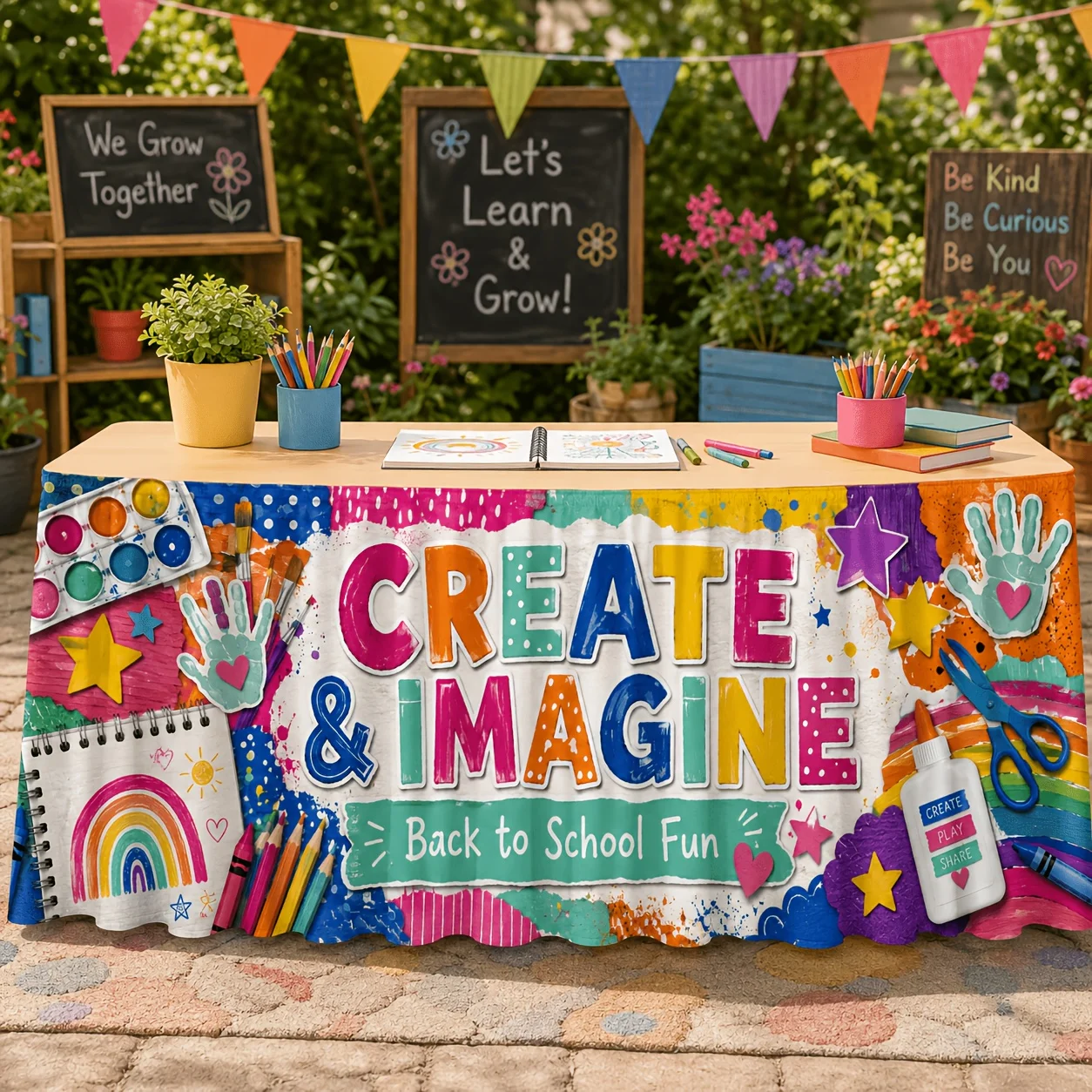 파티 테이블 스커트 1은 학교 행사, 미술 수업, 교사 - Art Craft Class 리뷰 및 가격