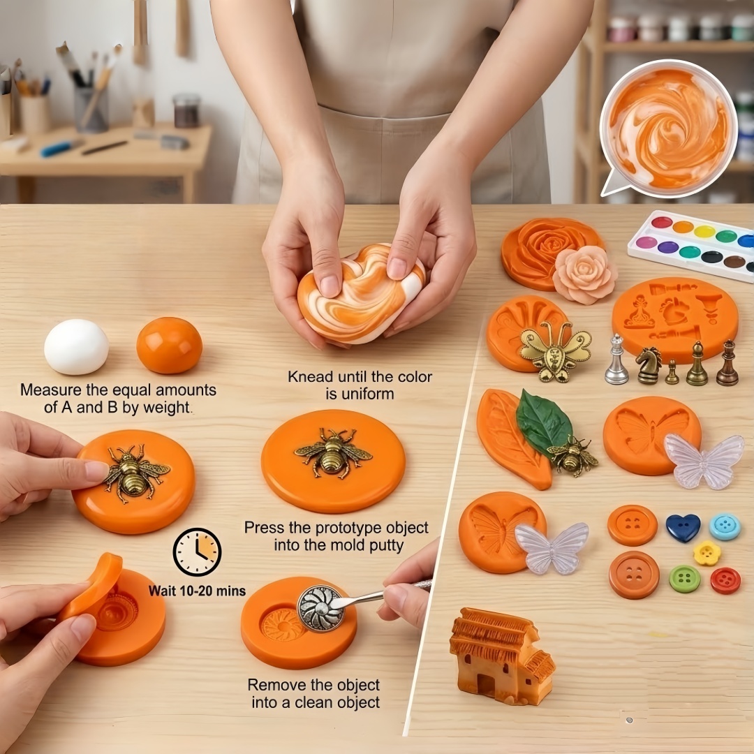 실리콘 퍼티 DIY 공예 세트 레진 아트 프로젝트 몰드 - Art Craft Project 리뷰 및 가격