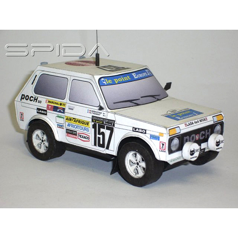 Lada Niva 1983 다카르 랠리 레이싱 카, 미 - Art Craft Center 리뷰 및 가격