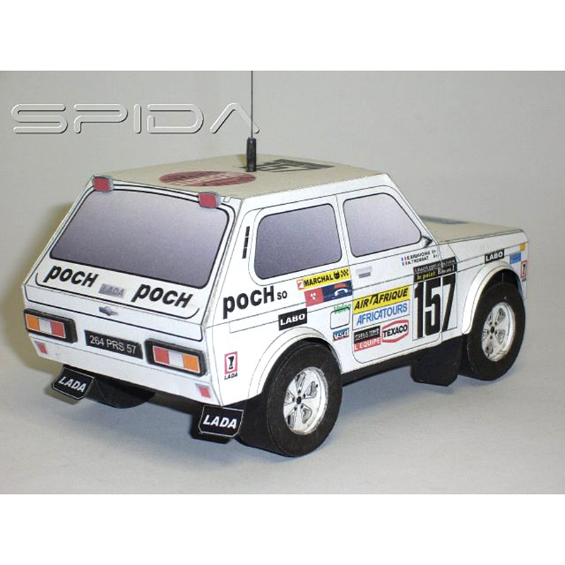 Lada Niva 1983 다카르 랠리 레이싱 카, 미 - Art Craft Center 리뷰 및 가격