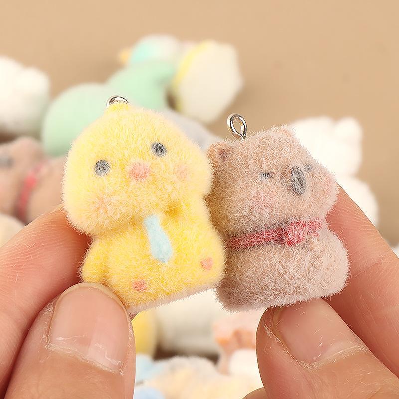레진 만화 3D 플로킹 DIY 펜던트 5/10개 랜덤  - Art Craft Class 리뷰 및 가격