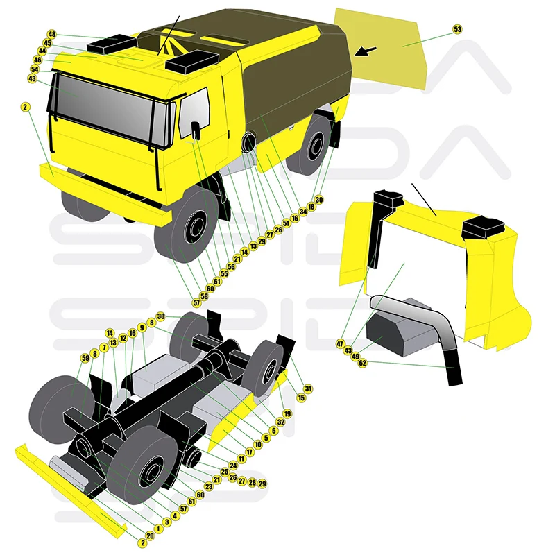 Tatra 815 2008 트럭 1:53 다카르 랠리  - Art Craft Center 리뷰 및 가격