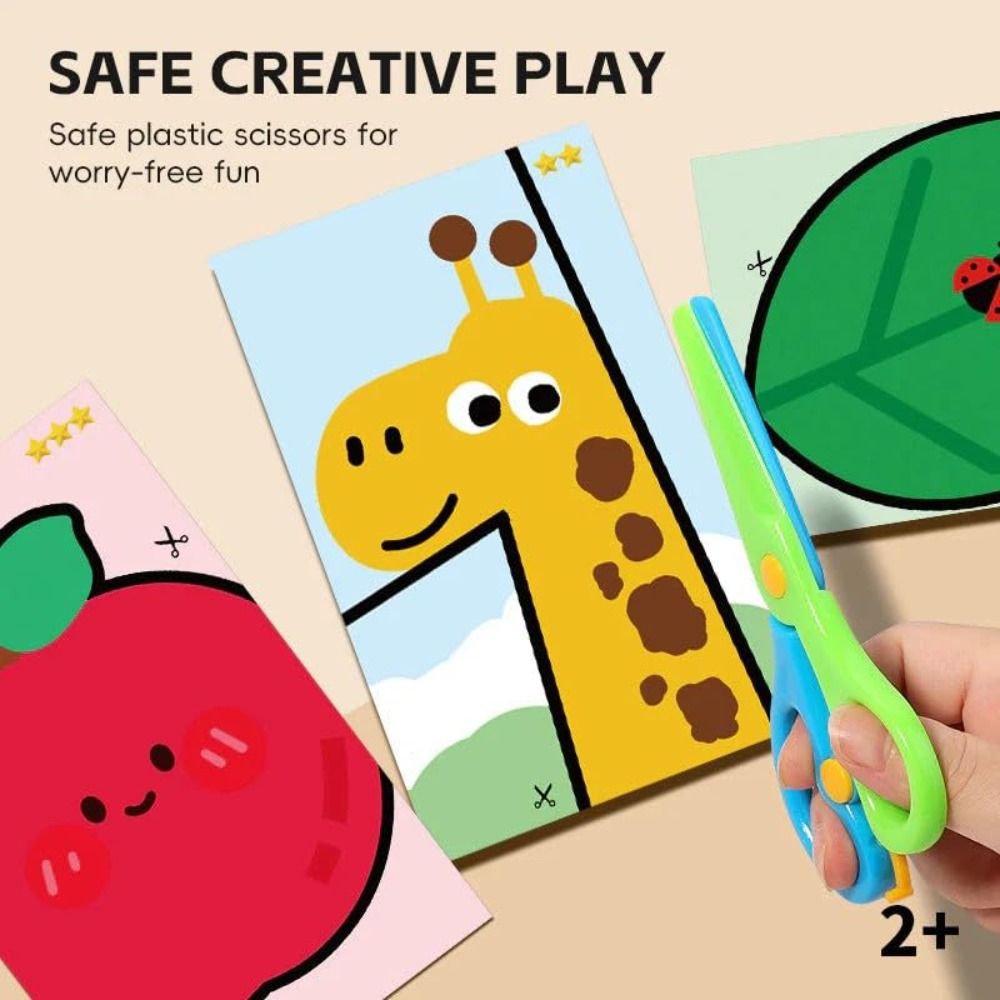 안전 어린이용 종이 커팅 키트, 도구 개발, 미술 공예 - Art Craft Preschool 리뷰 및 가격