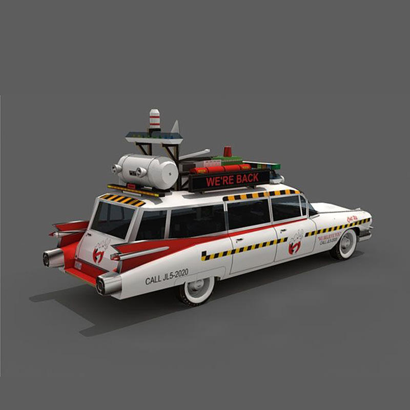 Ghostbusters 자동차 Ecto-1A 1:20  - Art Craft Center 리뷰 및 가격