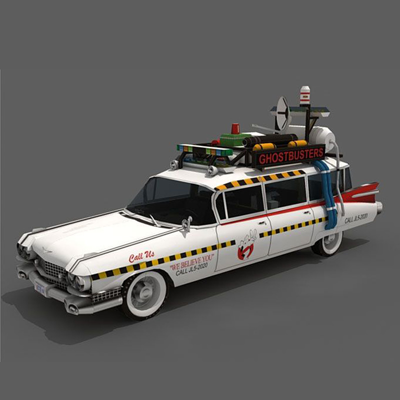 Ghostbusters 자동차 Ecto-1A 1:20  - Art Craft Center 리뷰 및 가격