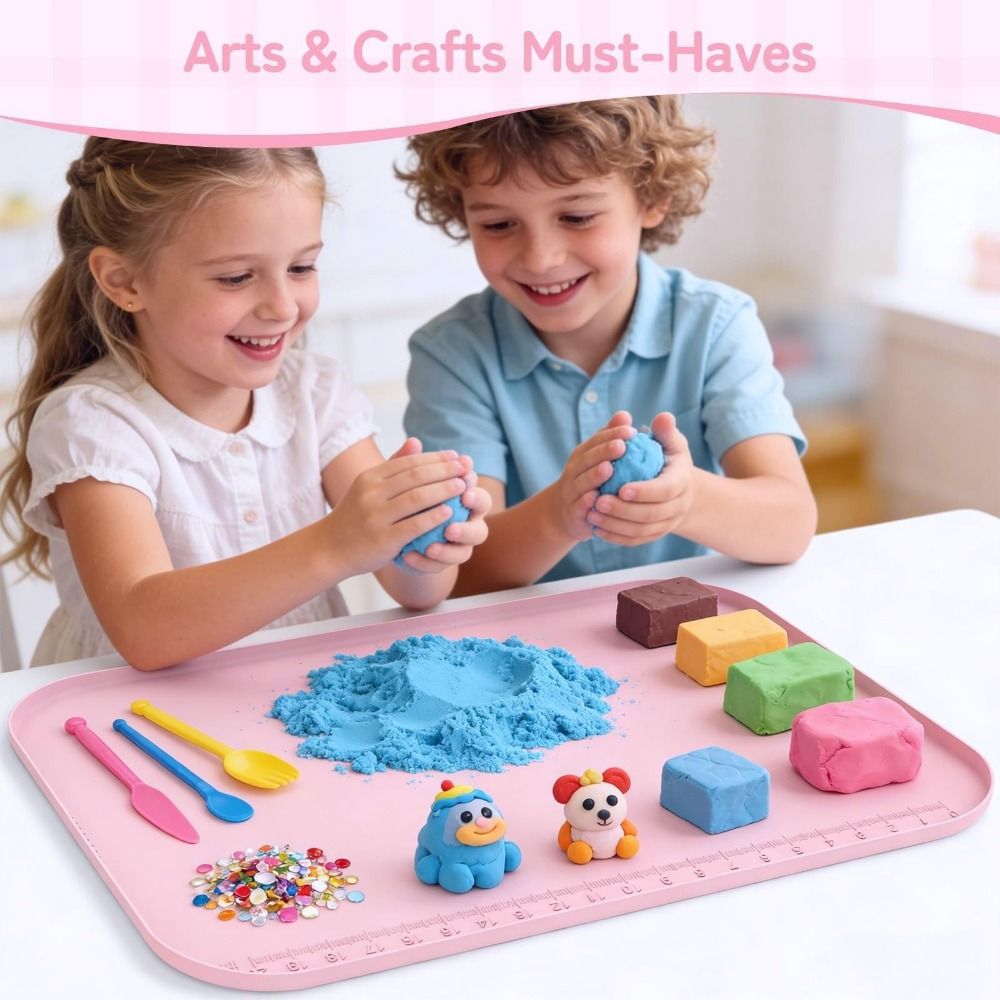 휴대용 실리콘 페인팅 매트 대형 누수 방지 DIY 공예 - Art Craft Clay 리뷰 및 가격