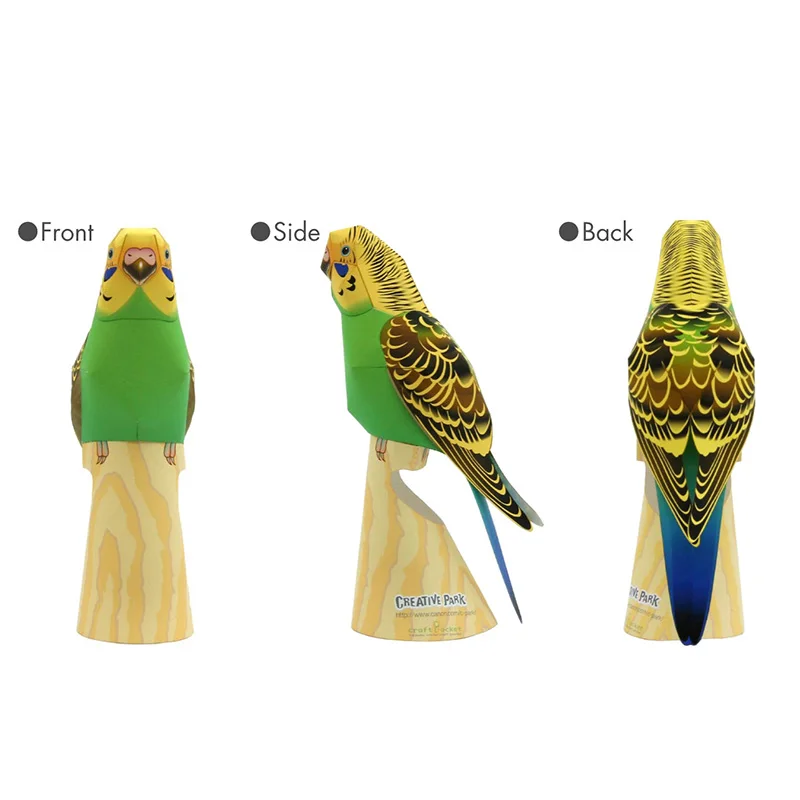 Budgerigar 앵무새 새 수제 종이 접기 예술 접 - Art Craft Center 리뷰 및 가격