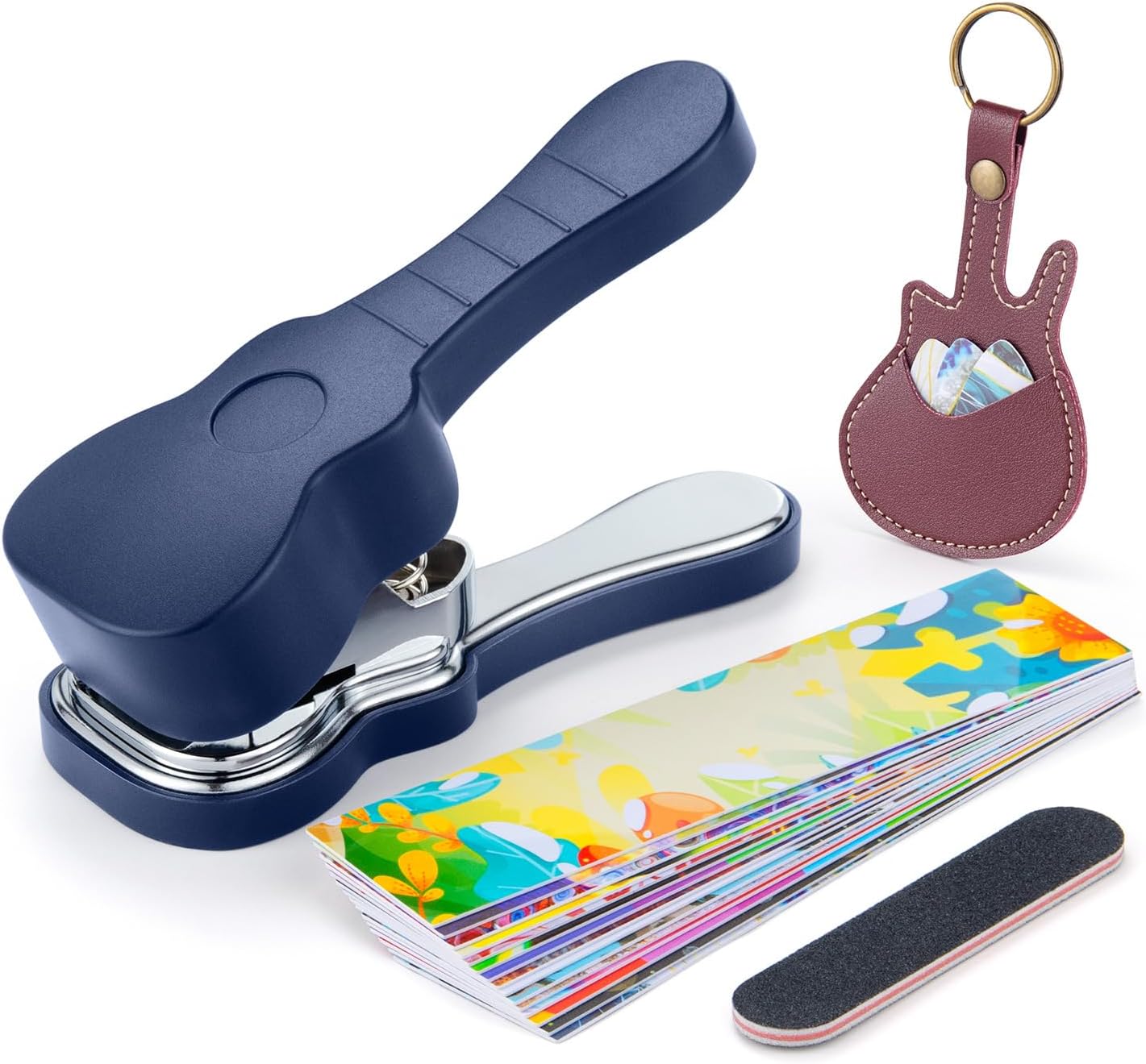패션 기타 픽 펀치 키트, 가죽 키체인 홀더, 파일 및 - Leather Tooling Kit 리뷰 및 가격