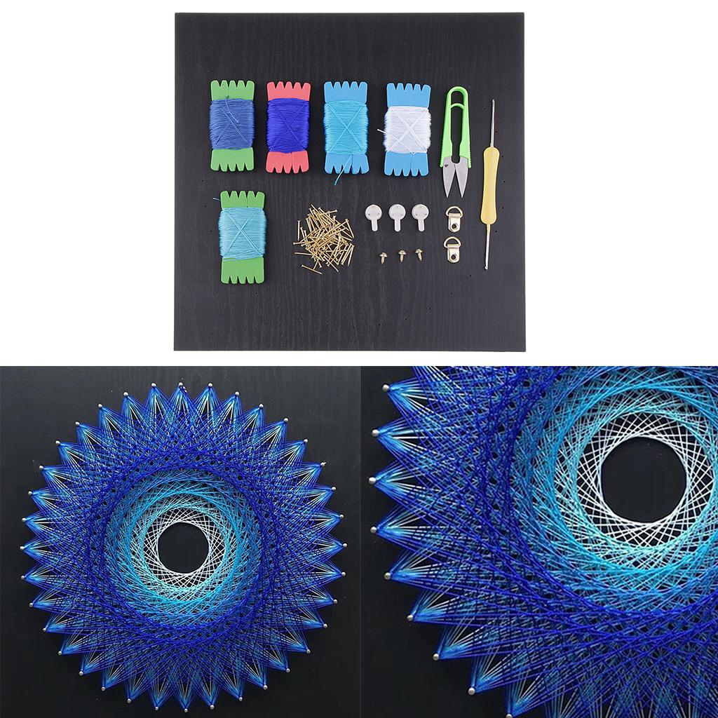 소년 소녀들을 위한 스트링 아트 키트 DIY 나무 공예 - Art Craft Project 리뷰 및 가격